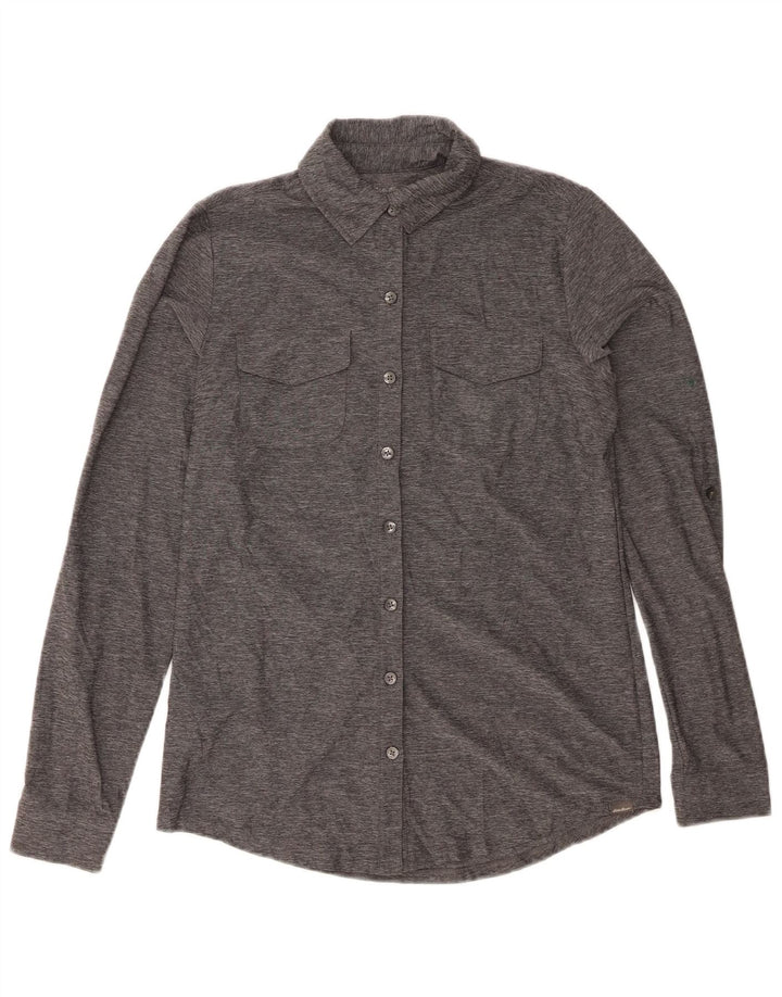 EDDIE BAUER Ženska košulja UK 6 XS Sivi pjegavi poliester