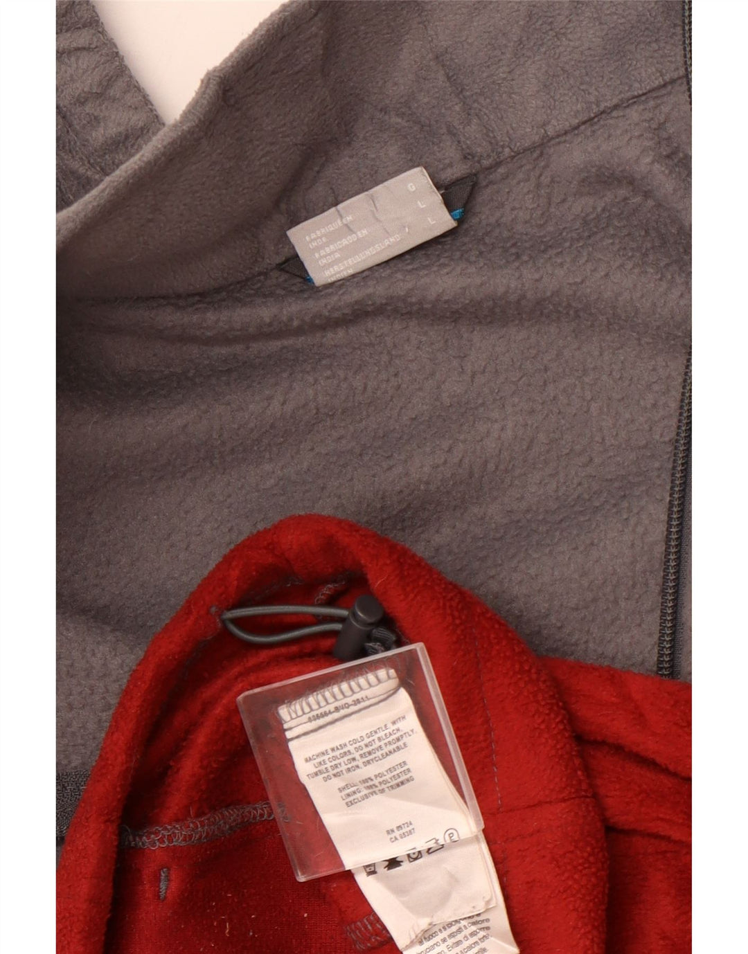 COLUMBIA muška jakna od flisa UK 40 veliki crveni poliester u boji