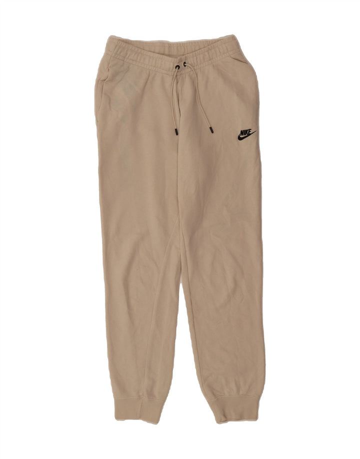 NIKE Mens Tracksuit Trousers Joggers Small  Beige Cotton Vintage Nike and Second-Hand Nike from Messina Hembry 