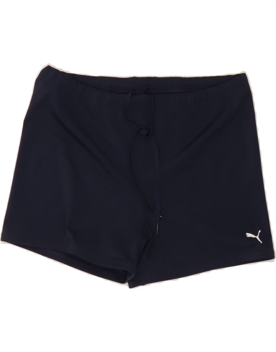 PUMA Boys Sport Shorts 13-14 Years XL Navy Blue Polyester Vintage Puma and Second-Hand Puma from Messina Hembry 