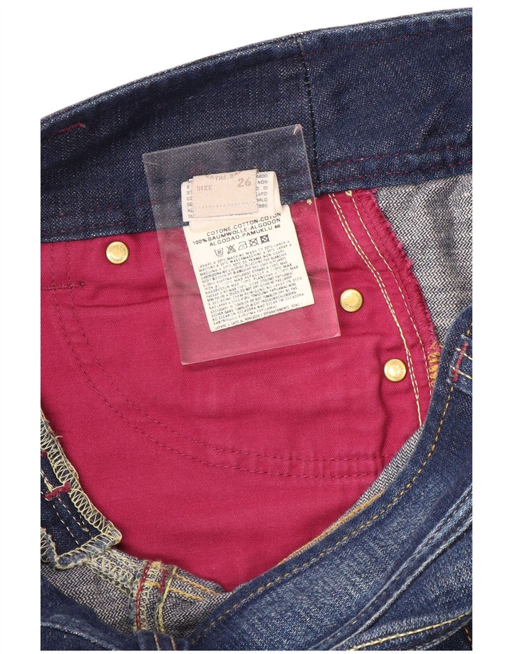 DIESEL Ženske Bootcut traperice W26 L29 Plavi pamuk