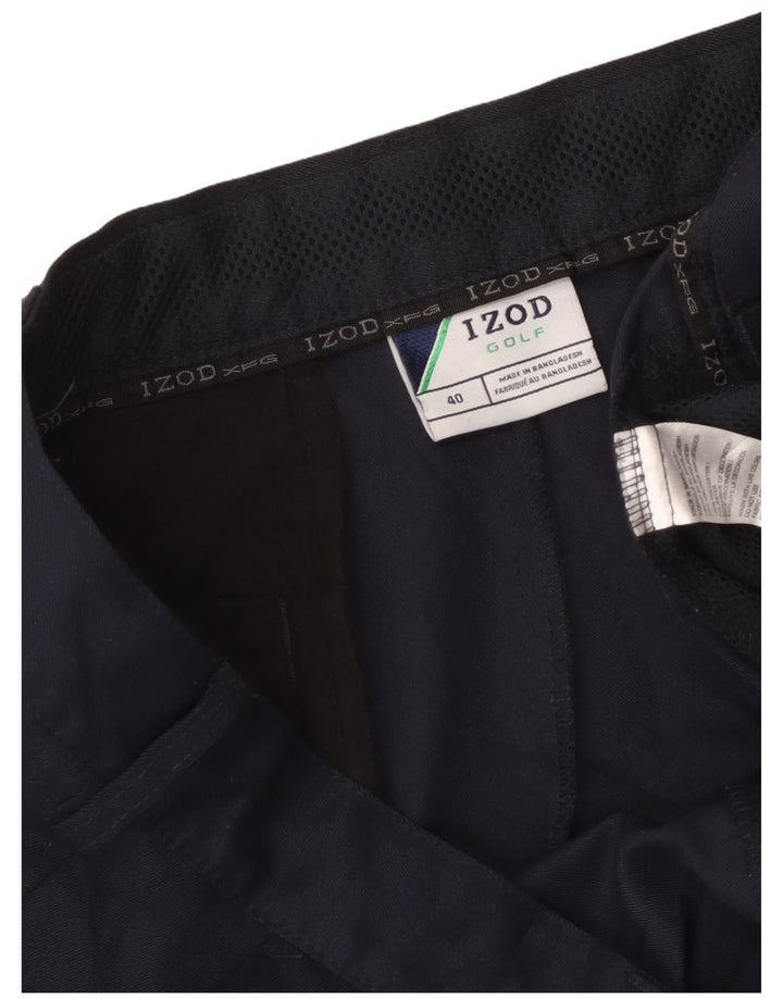 Izod muške kargo kratke hlače W40 XL tamnoplavi poliester