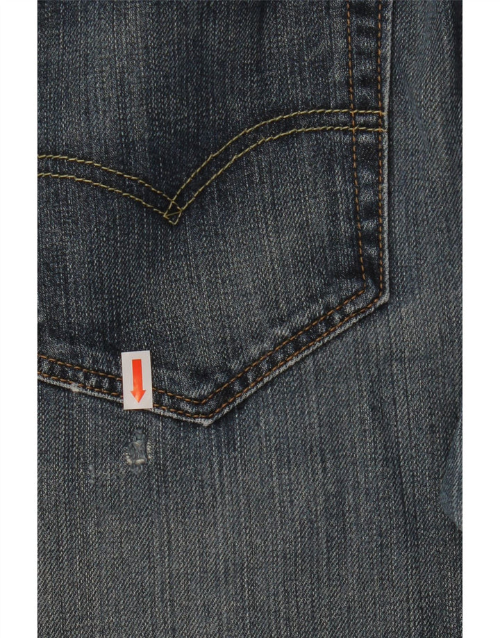 Levi's muške 501 ravne traperice W36 L30 plavi pamuk