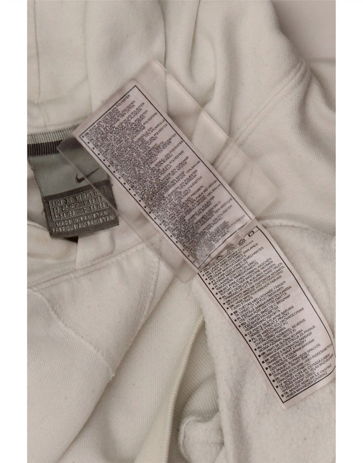 NIKE Muška majica s kapuljačom UK 45/47 XL bijeli pamuk