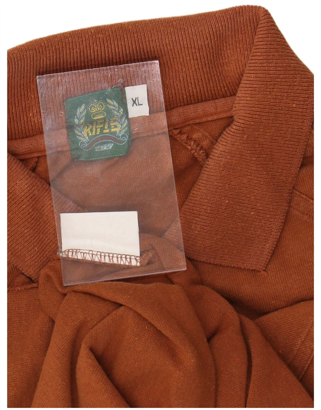 RIFLE Muška polo majica XL smeđi pamuk