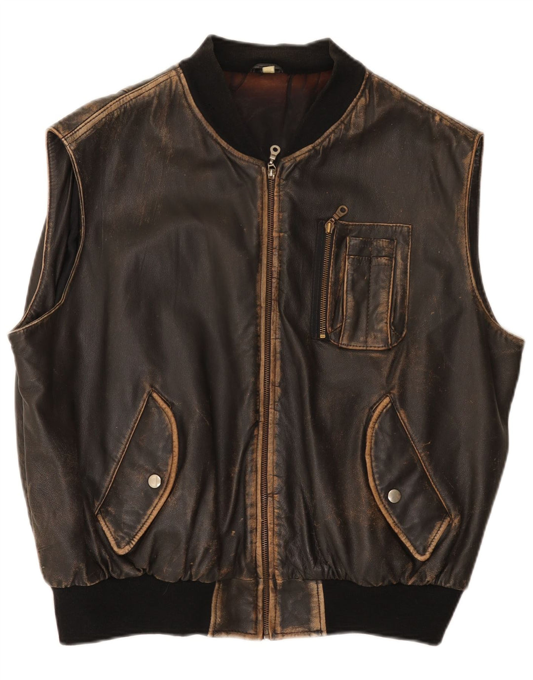 Conbipel muška kožna jakna IT 50 Large Brown Leather