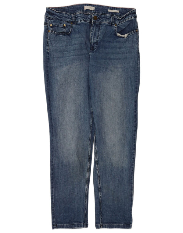 Joules Womens Girlfriend Straight Jeans UK 12 Medium W30 L28 Blue Cotton