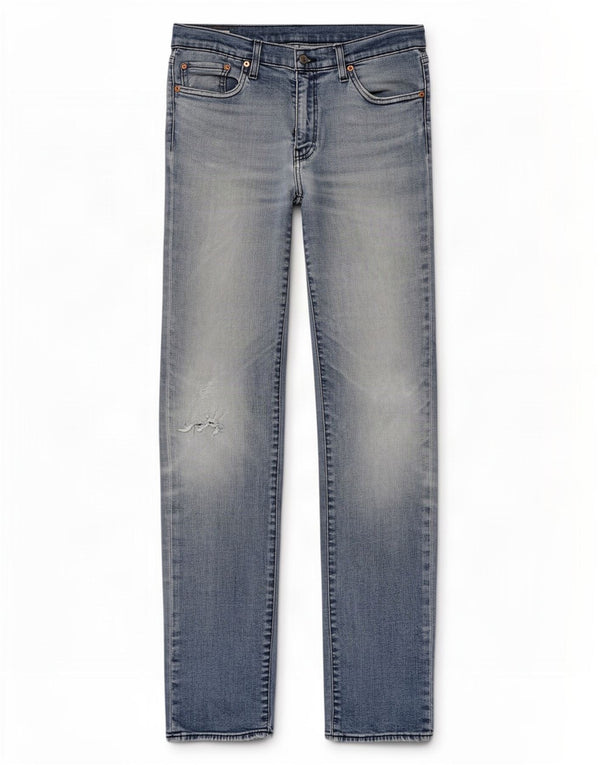 Levi's muške 511 uske traperice s oštećenjem W34 L36 plavi pamuk