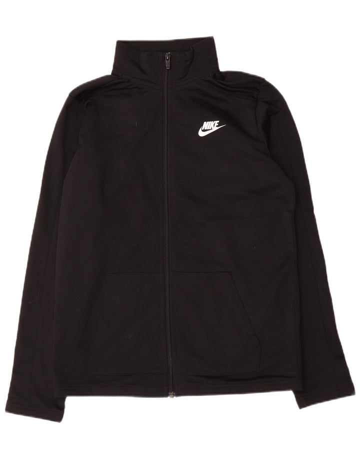 Nike Boys Trenirka Gornja jakna 13-14 godina XL crni poliester