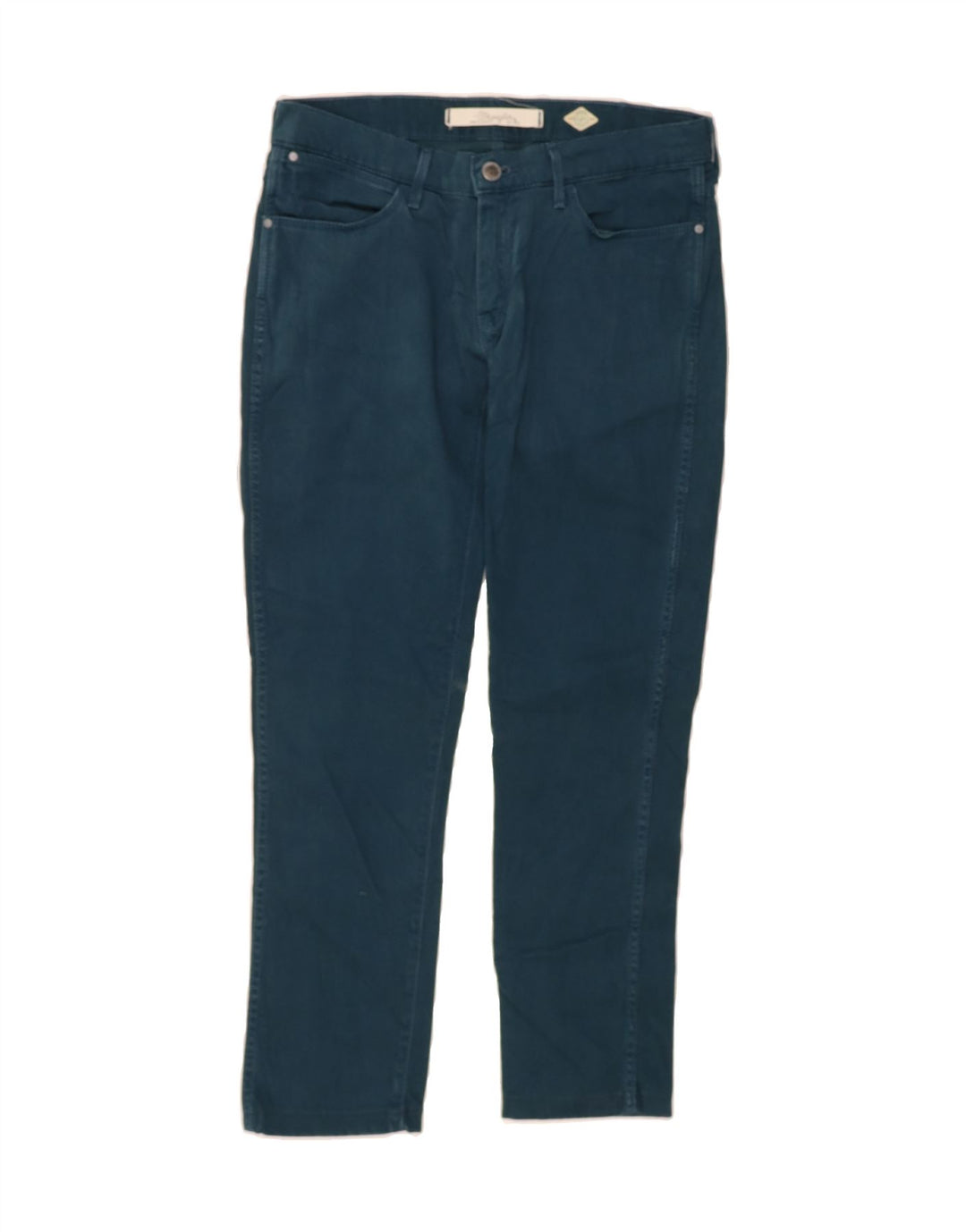 WRANGLER Womens Slim Jeans W30 L26 Green Vintage Wrangler and Second-Hand Wrangler from Messina Hembry 