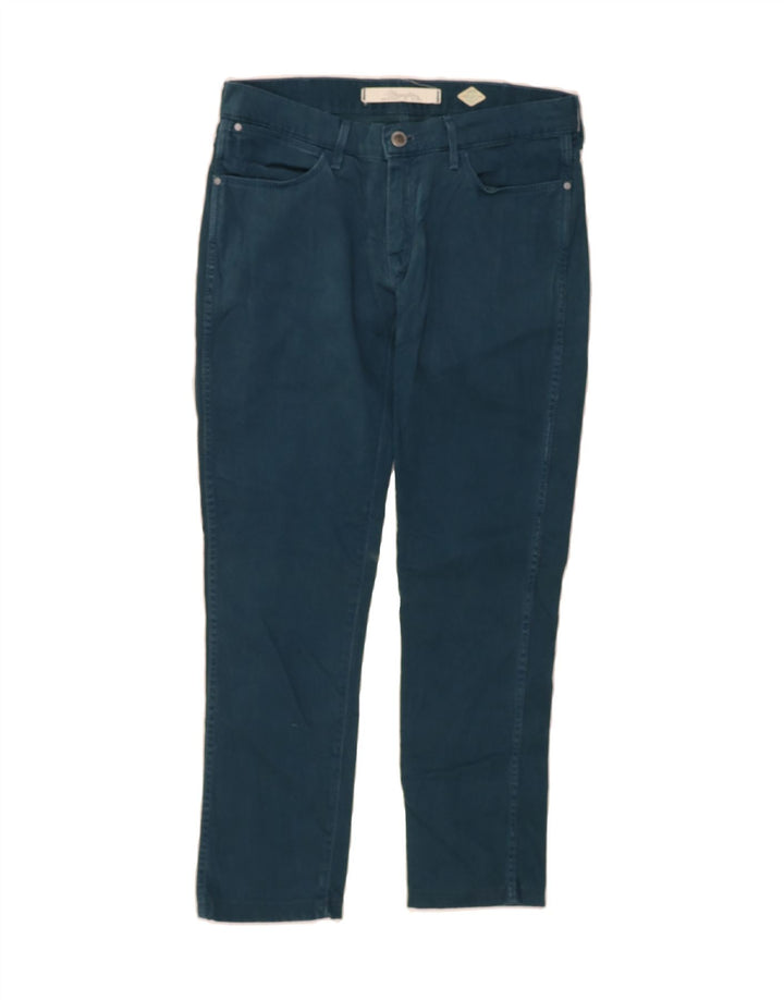 WRANGLER Womens Slim Jeans W30 L26 Green Vintage Wrangler and Second-Hand Wrangler from Messina Hembry 