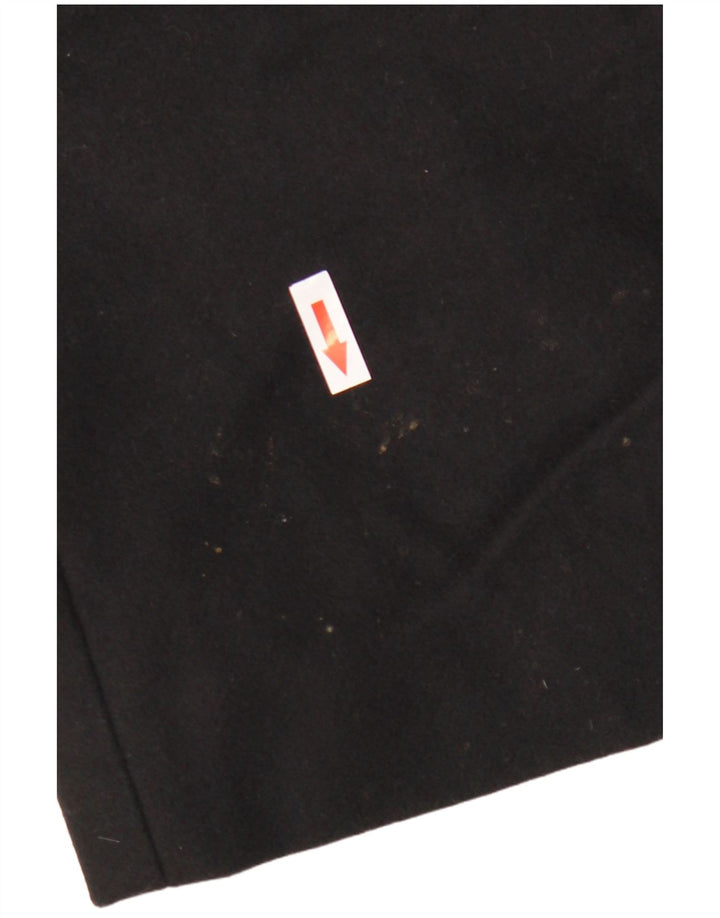 Cos ženski kaput s kapuljačom EU 36 mali crni vuneni