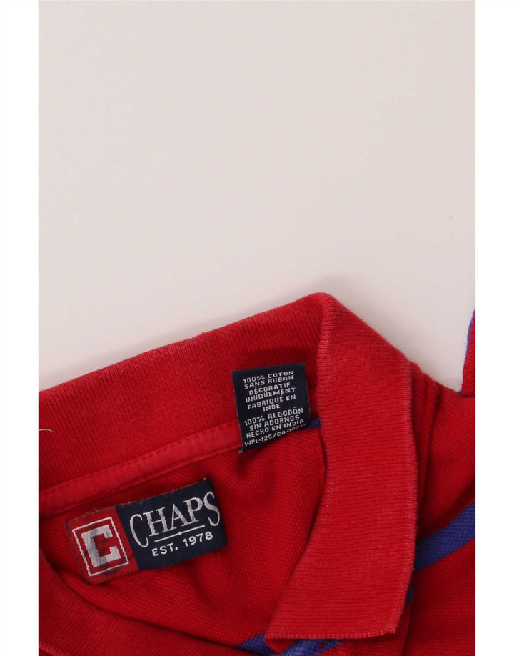 Muška polo majica Chaps, srednji pamuk na crvene pruge