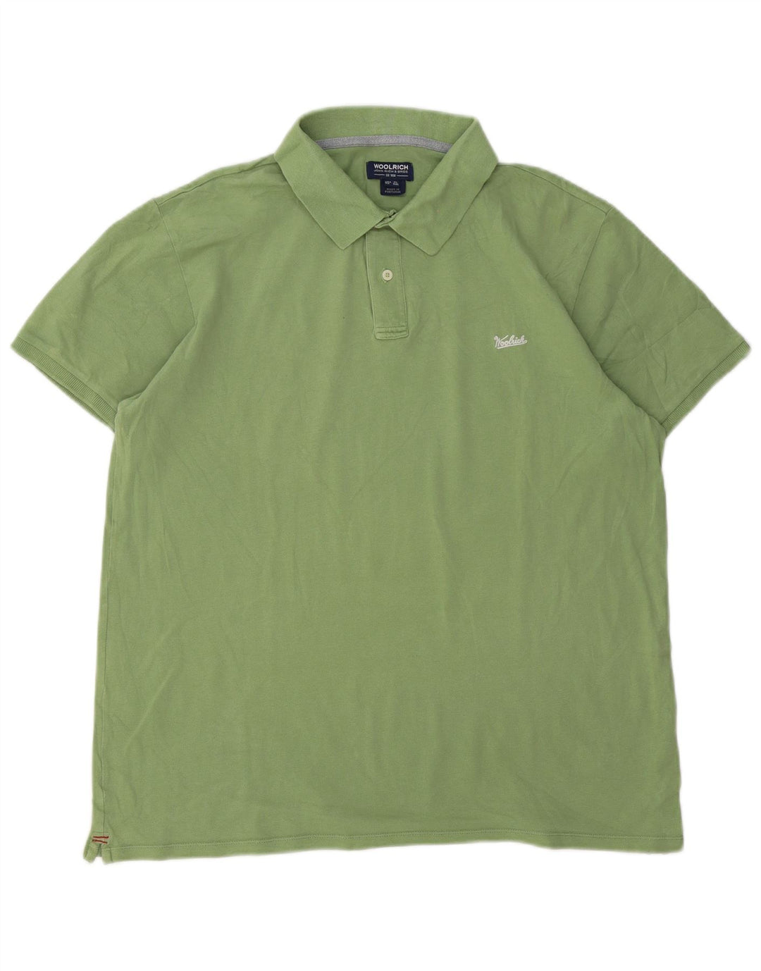 Woolrich muška polo majica XL zeleni pamuk