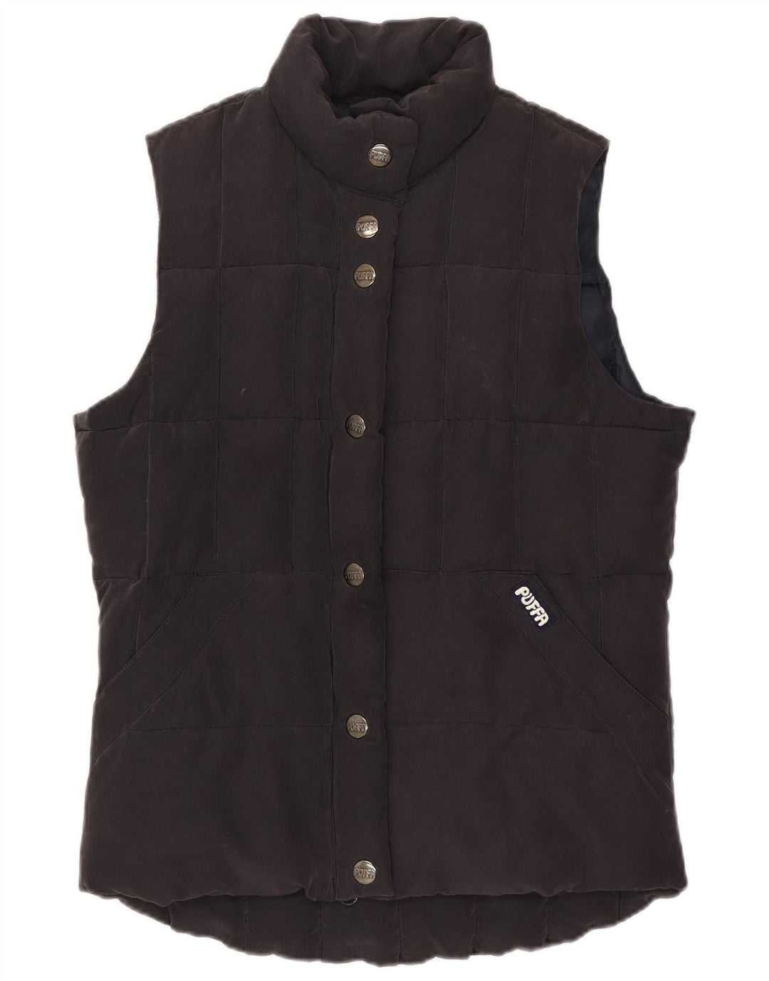 Puffa ženska podstavljena jakna UK 6 XS tamnoplavi poliester