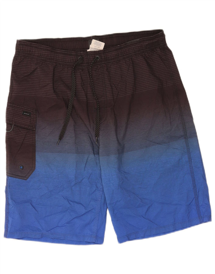 Rip Curl muške kargo kratke hlače za kupanje od poliestera srednje plave boje