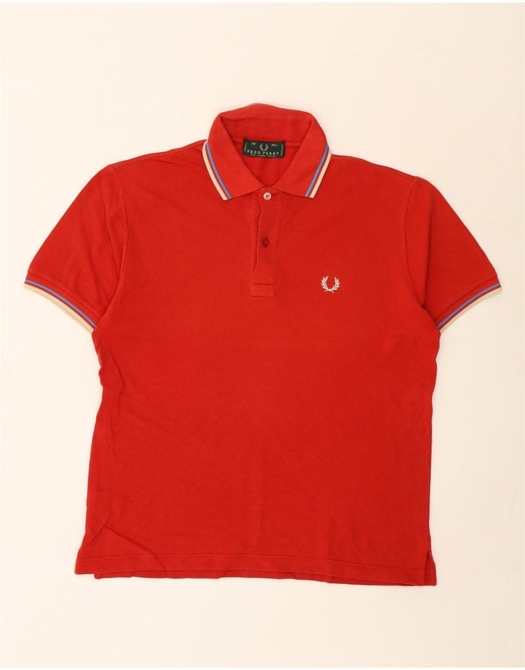 Fred Perry muška polo majica mala crvena pamuk