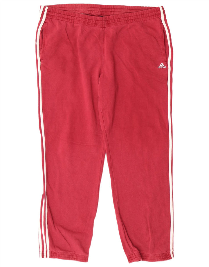 ADIDAS muške trenirke 2XL bordo pamuk
