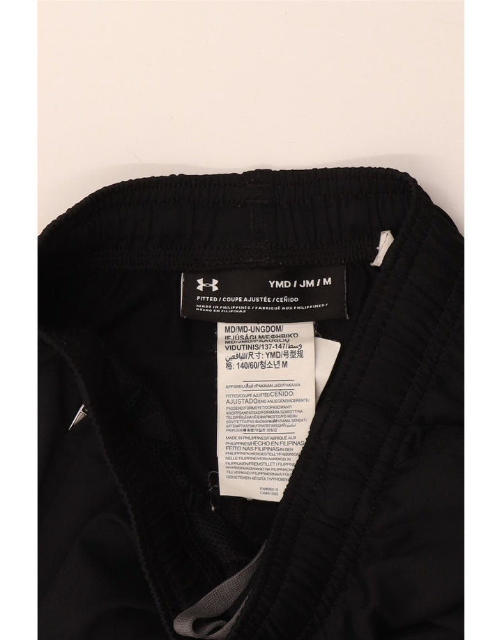 UNDER ARMOUR Trenirke za dječake 9-10 godina srednje crne