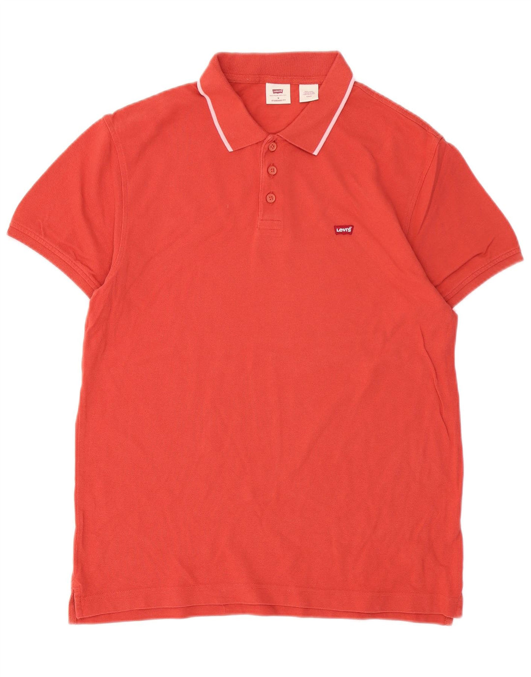 LEVI'S muška polo majica standardnog kroja srednje crvena