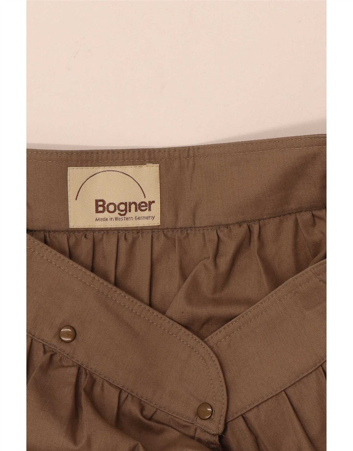 Bogner ženska suknja na omot W30 srednje smeđa