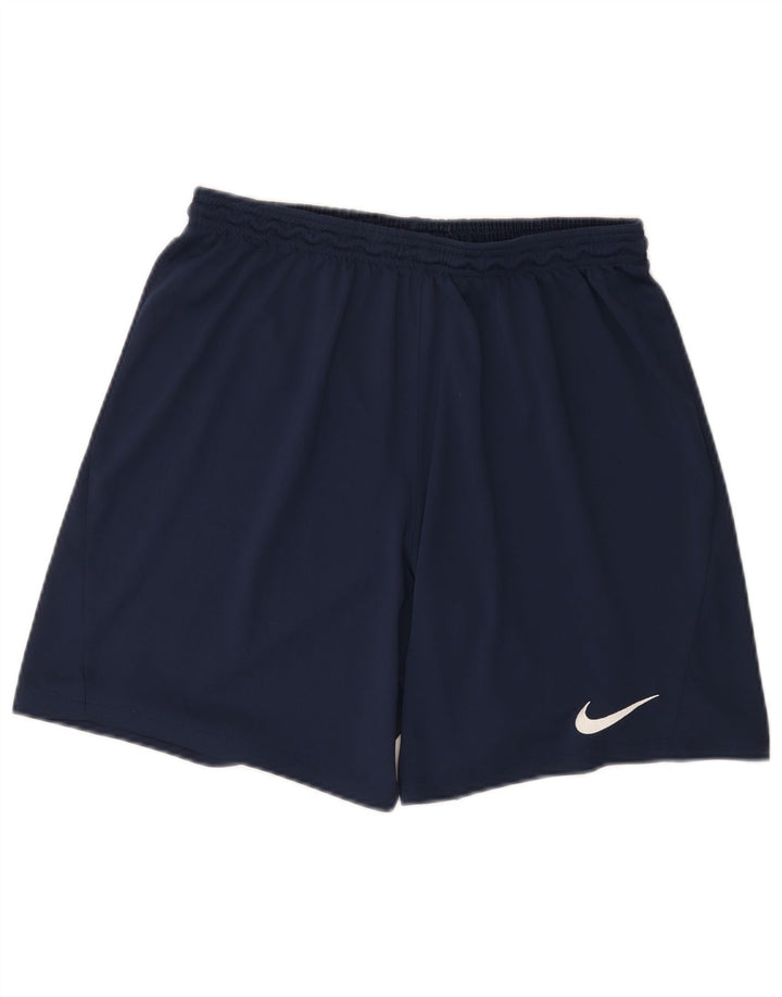 Nike muške Dri Fit sportske kratke hlače XL tamnoplavi poliester
