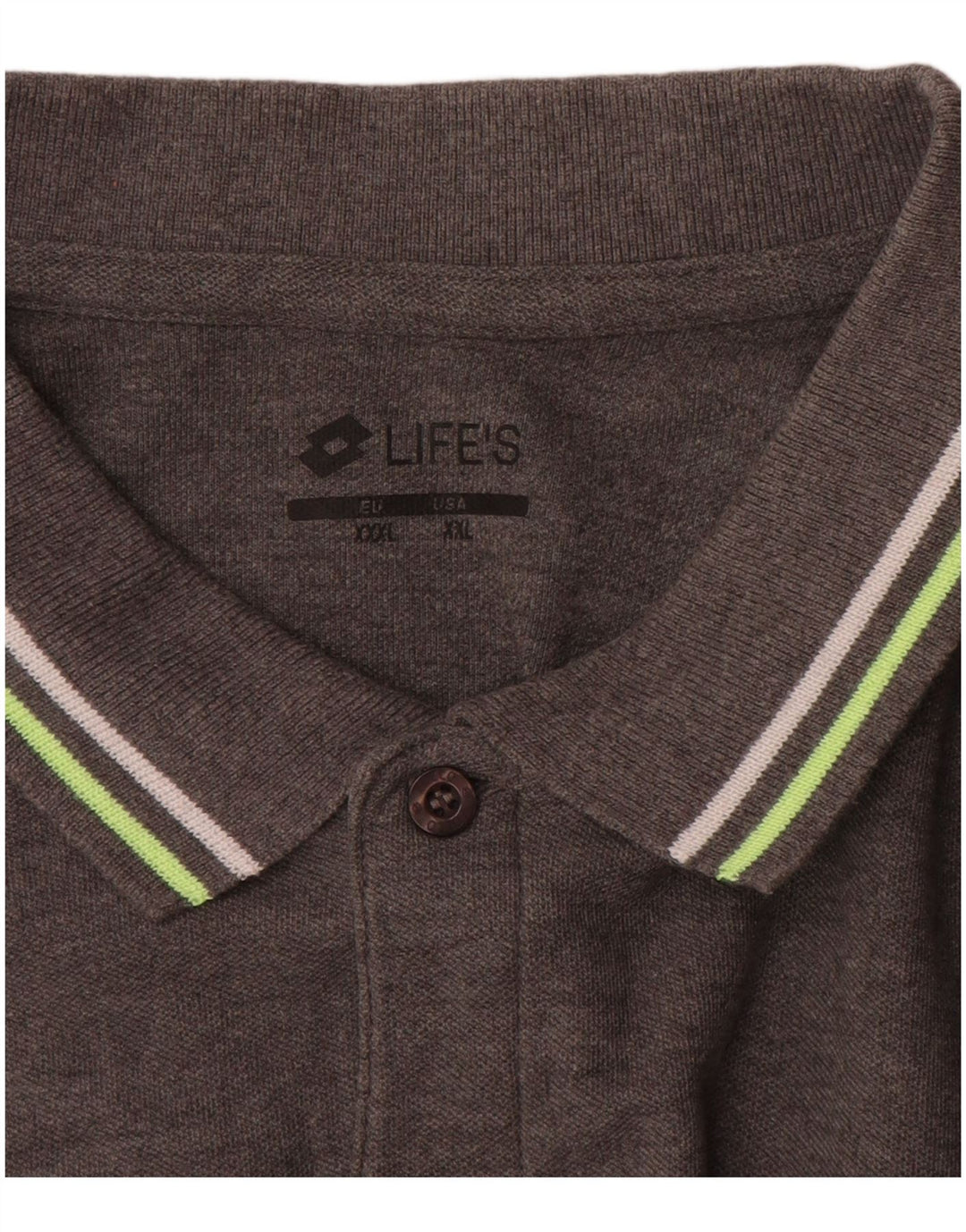 LOTTO muška polo majica 2XL sivi pamuk