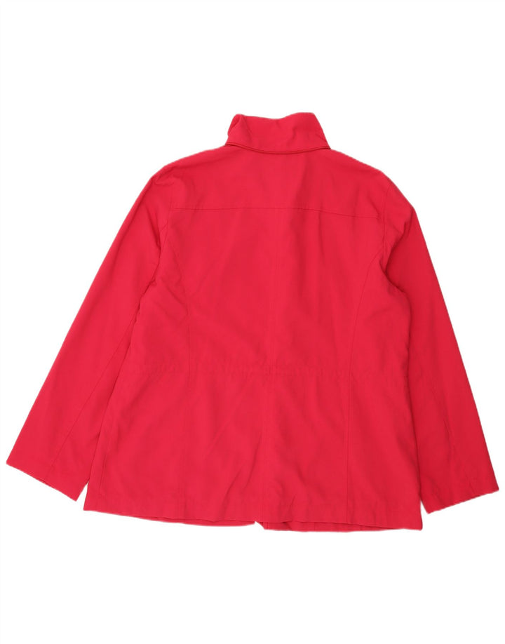 Marks & Spencer ženska bomber jakna UK 18 XL ružičasti poliamid