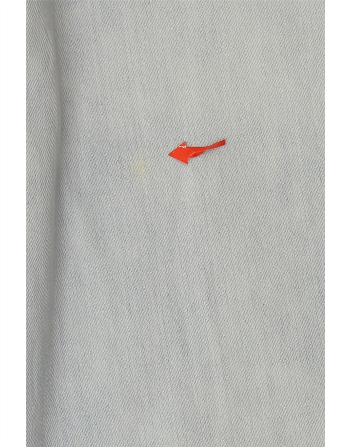 LEVI'S Mens 501 Straight Jeans W34 L36 Blue Cotton