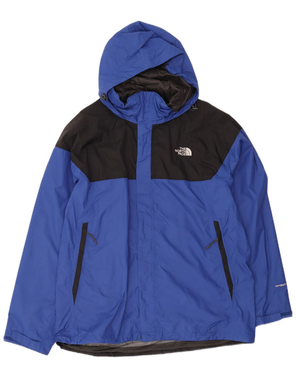 The North Face Hyvent muška kišna jakna s kapuljačom UK 42 XL plave boje