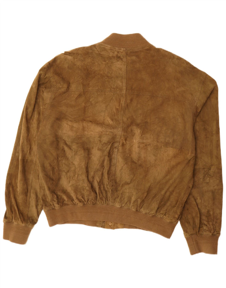 Vintage muška antilop jakna UK 42 XL kaki koža