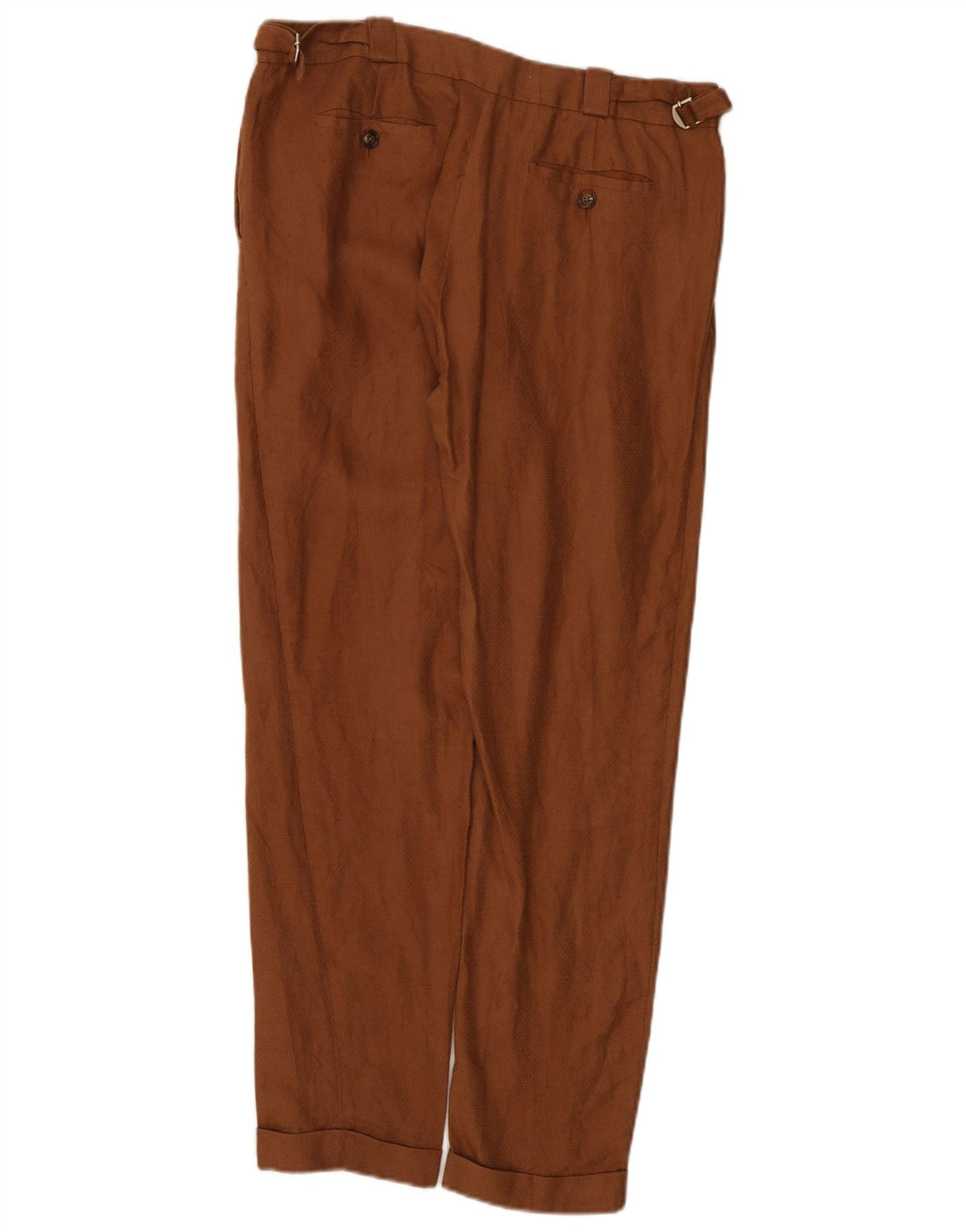 Ženske obične chino hlače Massimo Dutti EU 40 Srednje W30 L31 Smeđe
