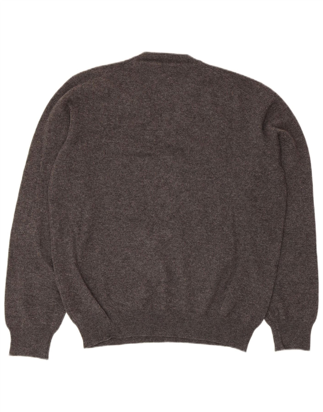 CONRAD HASSELBACH SHOES & GARMENT Muški džemper s V-izrezom srednje sivi