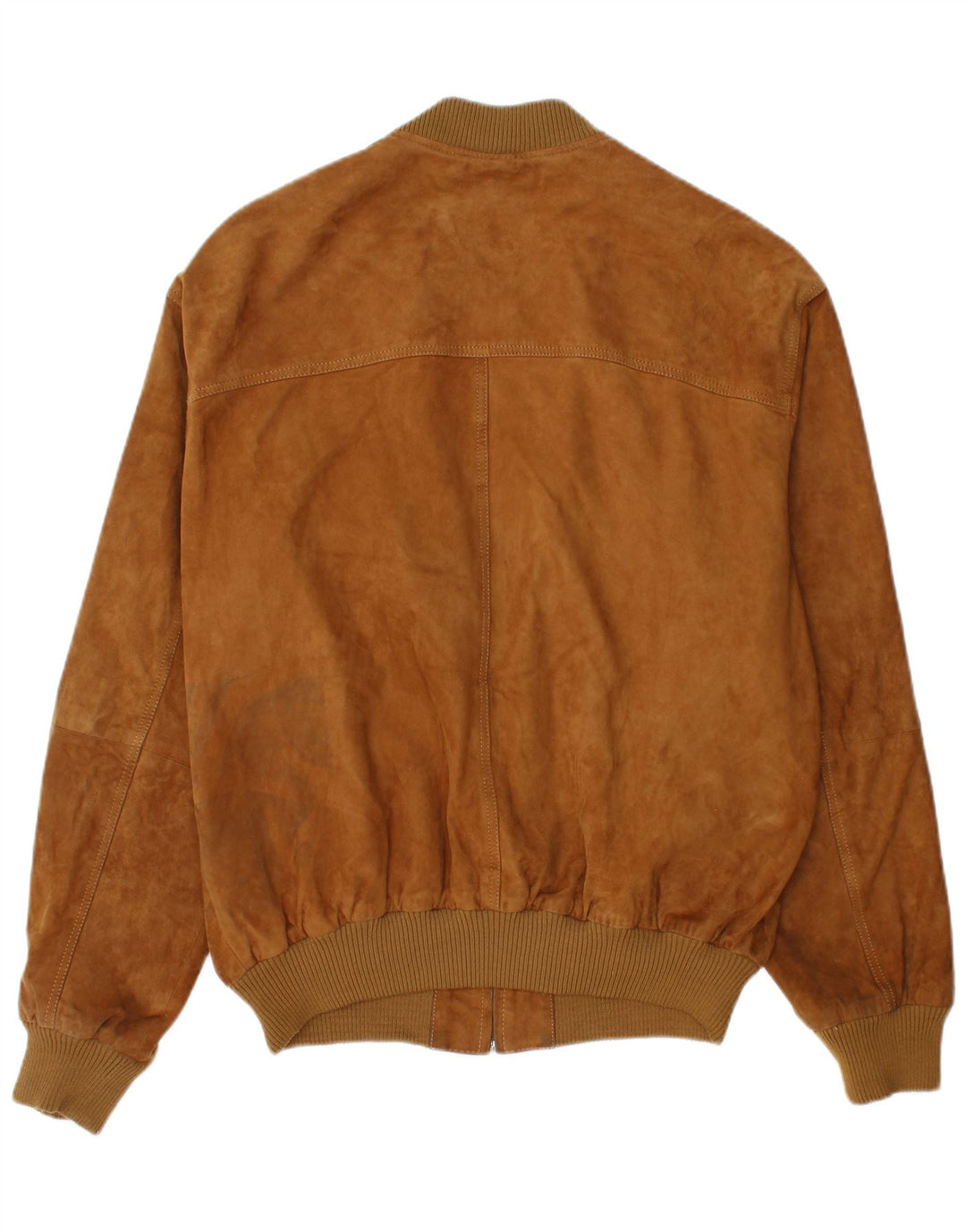 Vintage muška bomber jakna od brušene kože IT 54 2XL smeđa koža