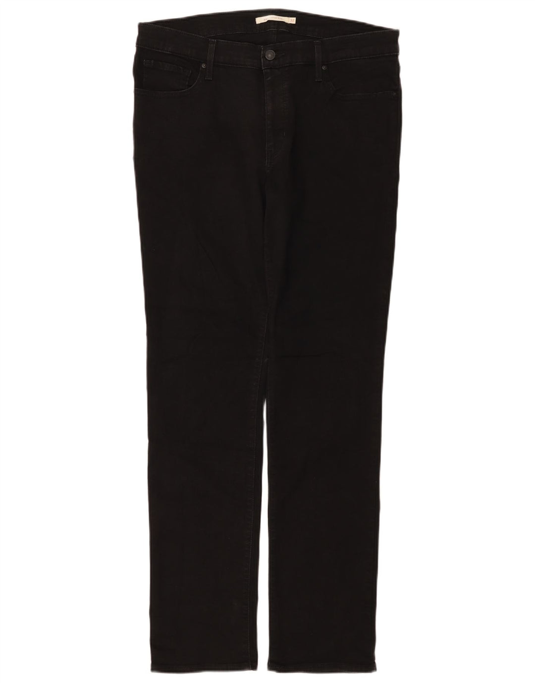 Levi's ženske 312 uske traperice W32 L32 crni pamuk