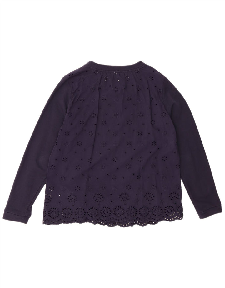 JOULES Top ženske bluze UK 12 srednje tamnoplavi pamuk