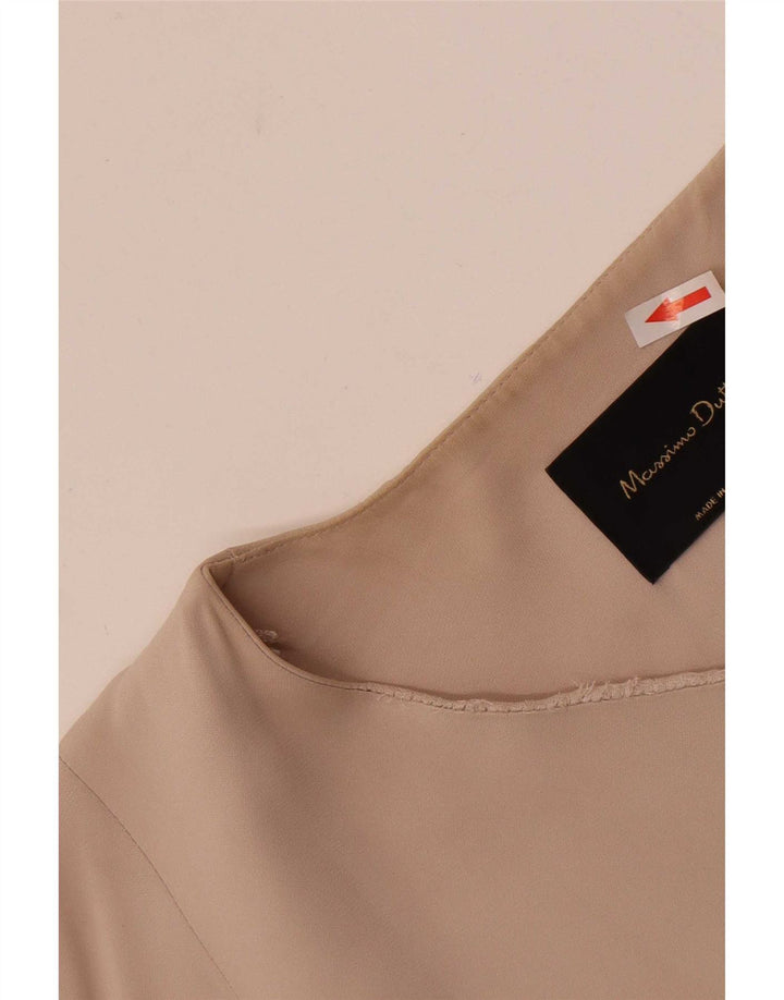 Massimo Dutti ženska dugačka jakna bez rukava UK 14 srednje bež