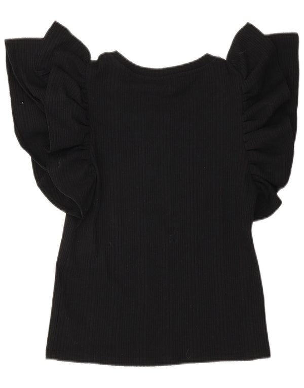 Zara ženski gornji dio kratke bluze UK 10 Small Black