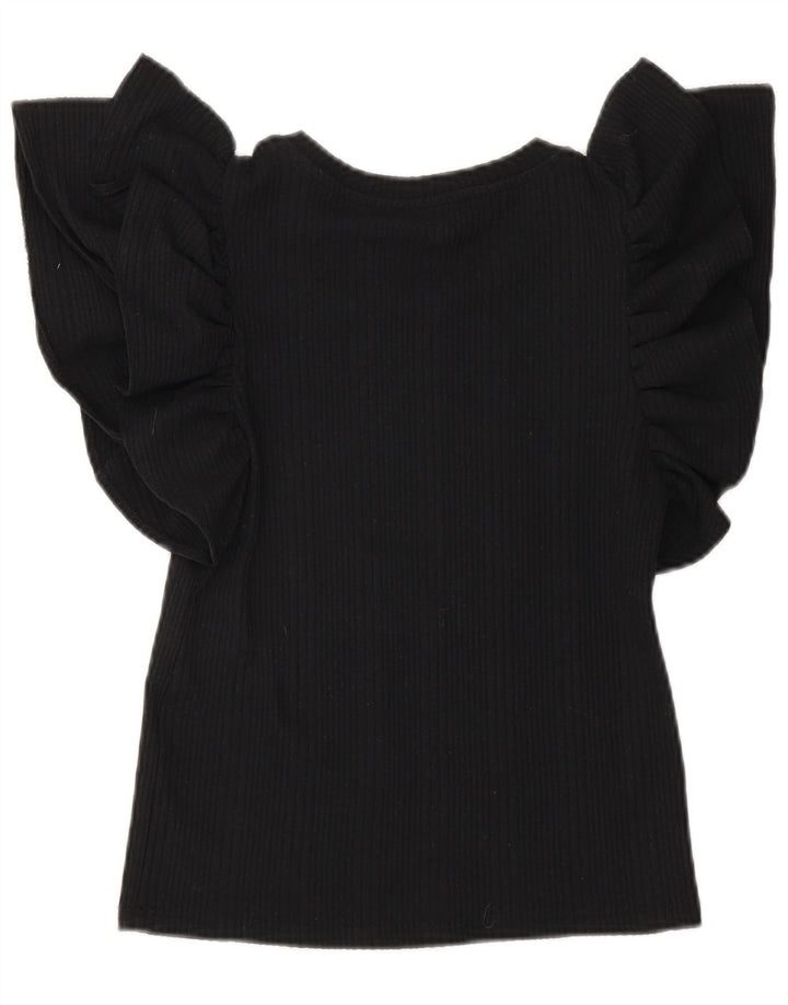 Zara ženski gornji dio kratke bluze UK 10 Small Black