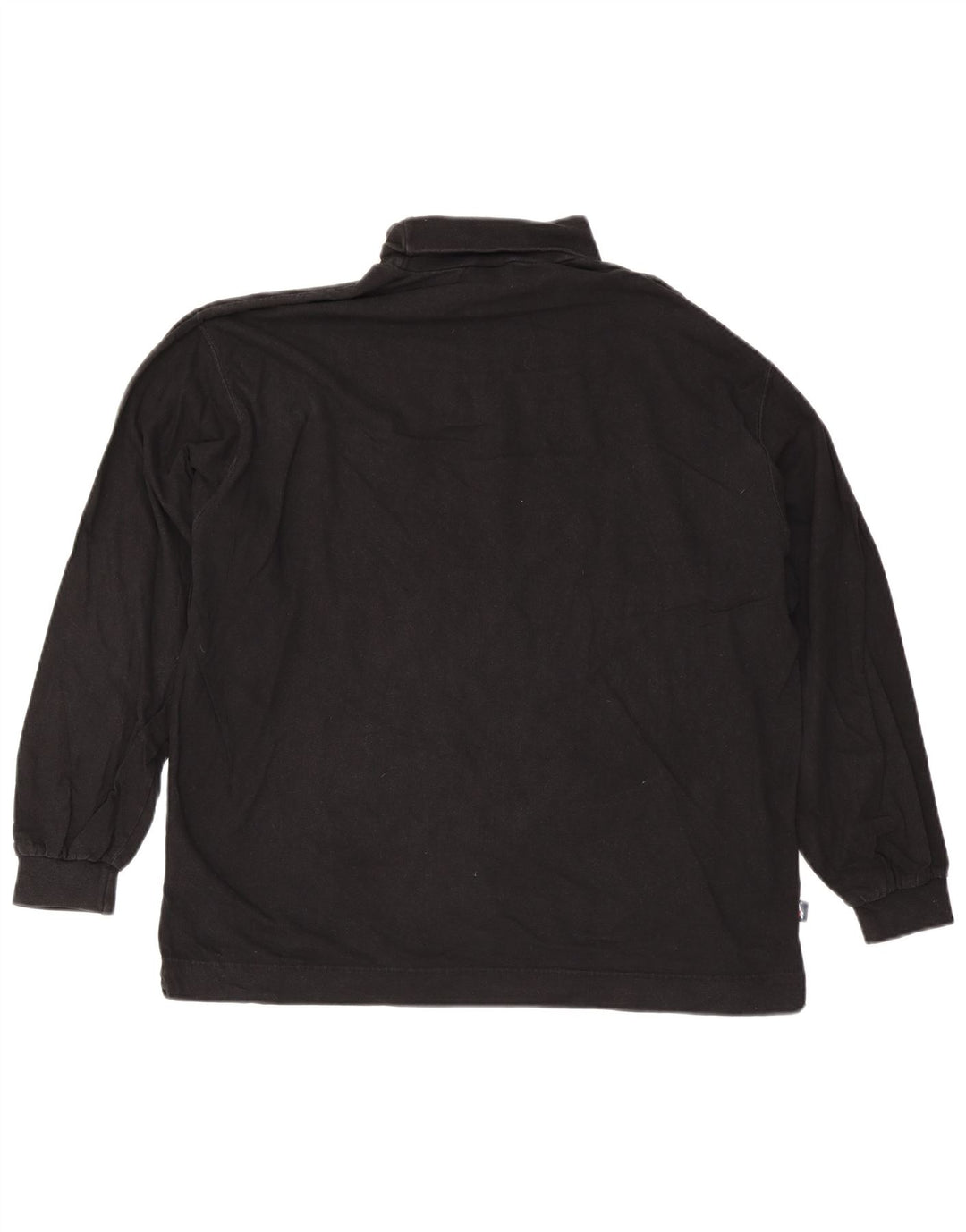 Reebok muška majica s dugim rukavima na rol ovratnik 2XL, crni pamuk