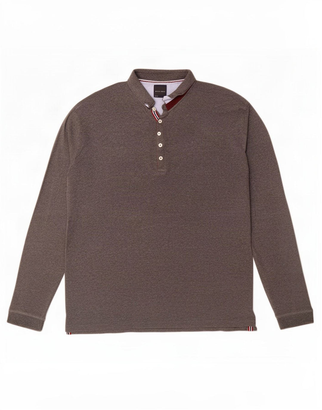 Zara muška polo majica dugih rukava 2XL siva