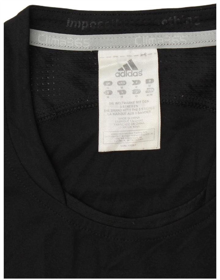 Adidas muška majica kratkih rukava Clima 365 Graphic Top srednje crni poliester