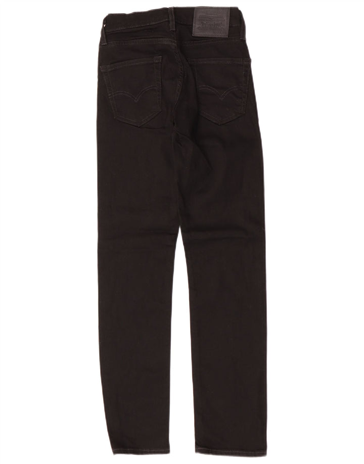Levi's ženske 511 uske traperice W28 L30 crni pamuk