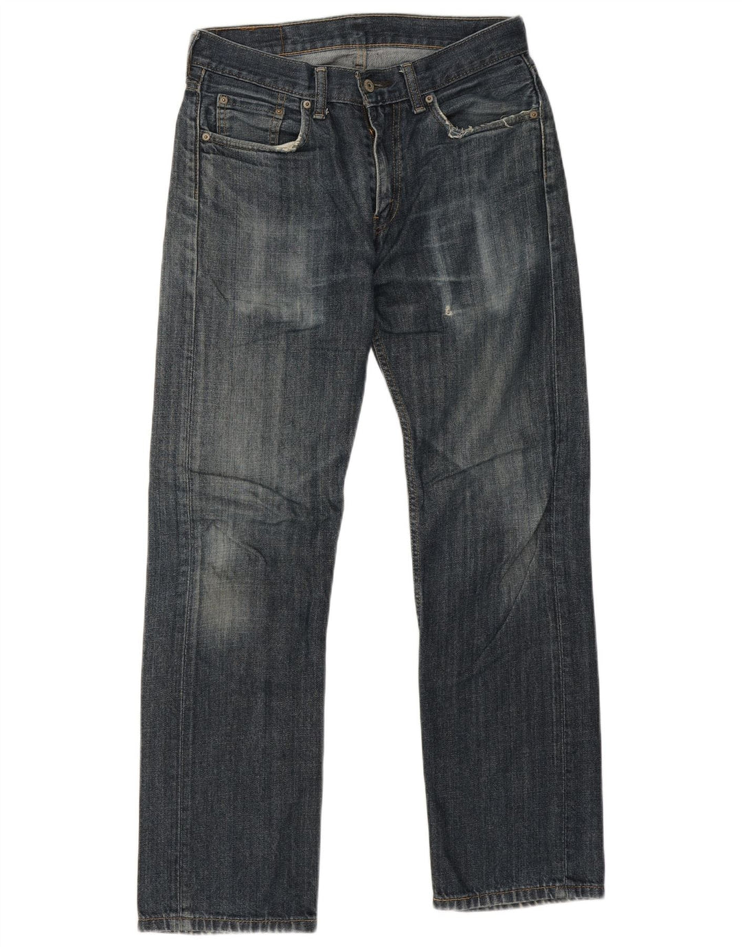 Levi's muške 505 ravne traperice W30 L32 plavi pamuk