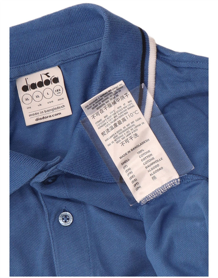 DIADORA Muška polo majica XL plavi pamuk