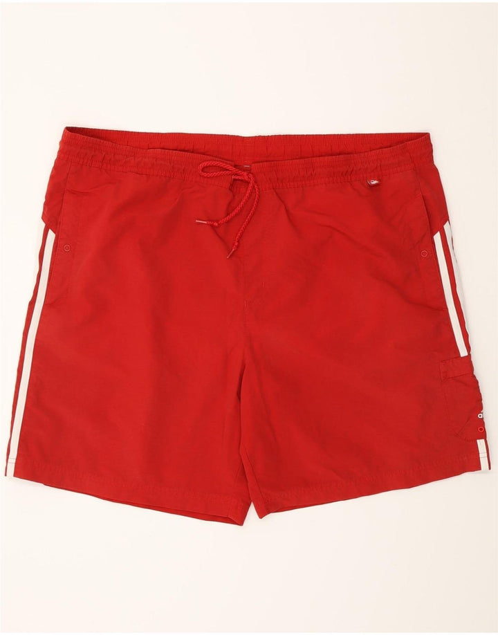 ADIDAS Mens Swimming Shorts XL Red Polyester