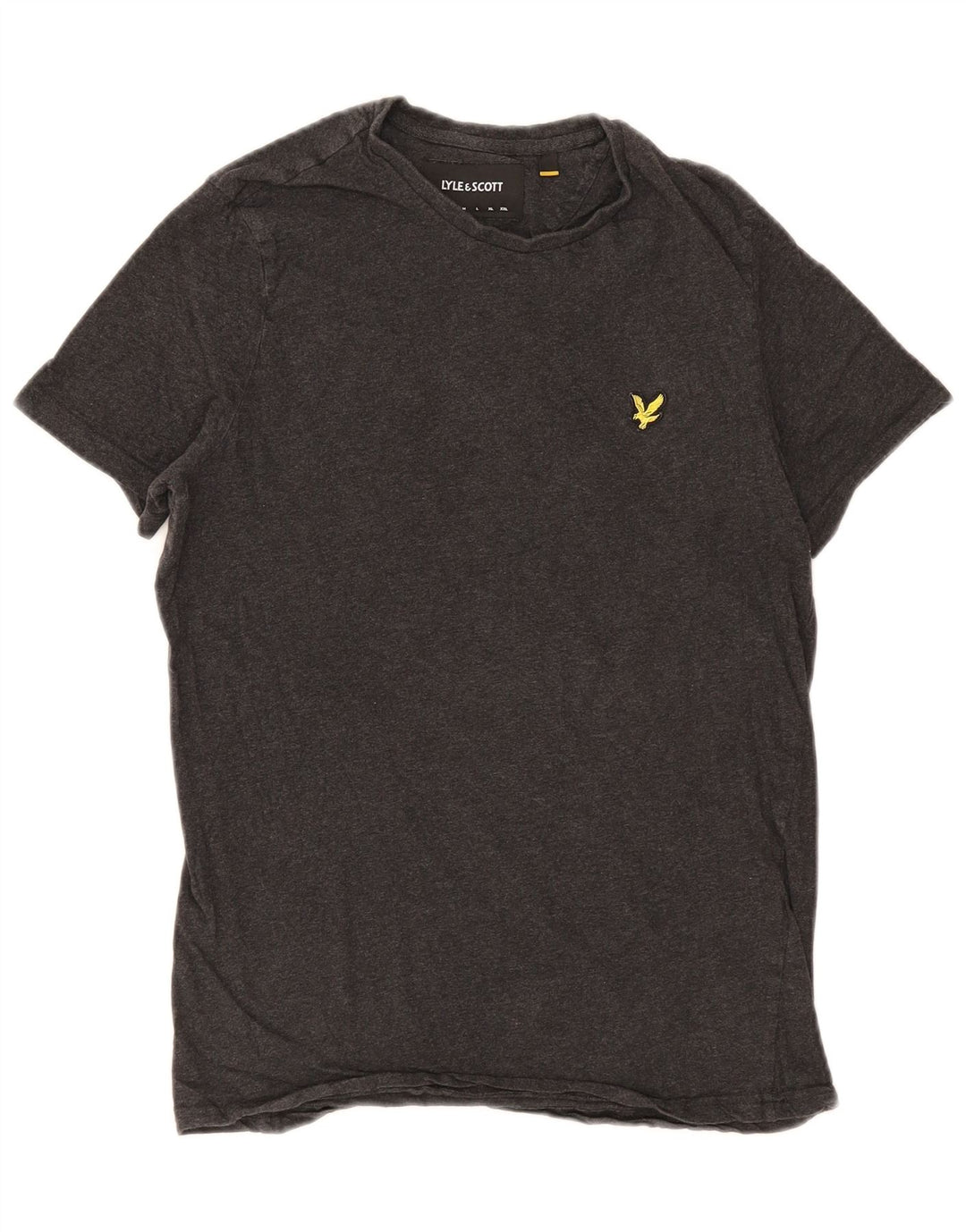 Lyle & Scott Muška majica kratkih rukava Mali sivi pamuk