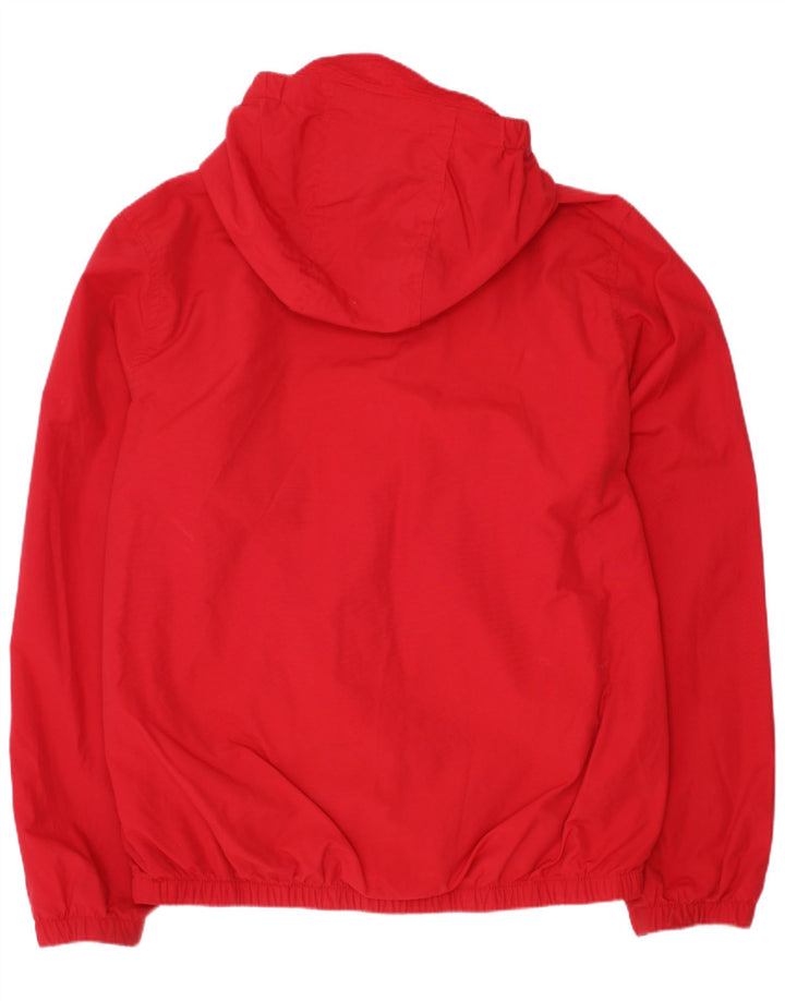 Lyle & Scott Boys kišna jakna s kapuljačom 10-11 godina crvena poliester