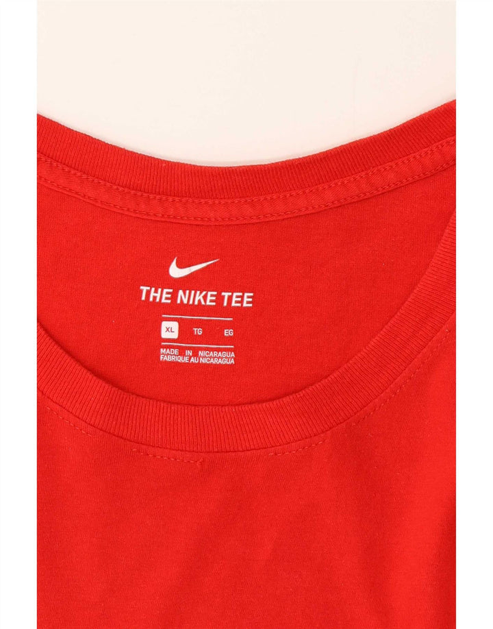 Nike muška majica s grafičkim motivima XL crvena