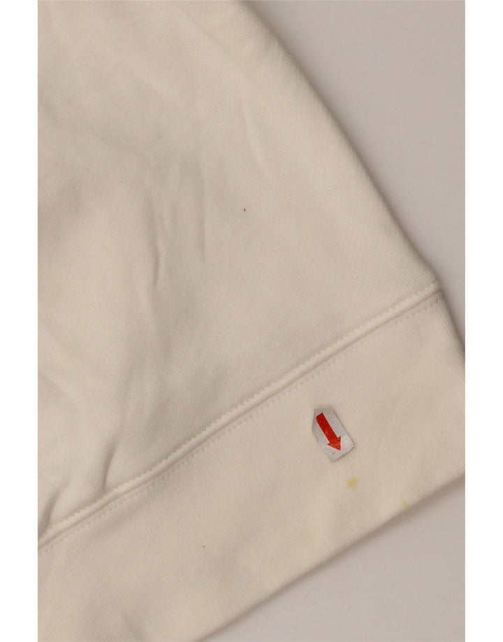 Adidas muška majica s kapuljačom srednje veličine, bijeli pamuk